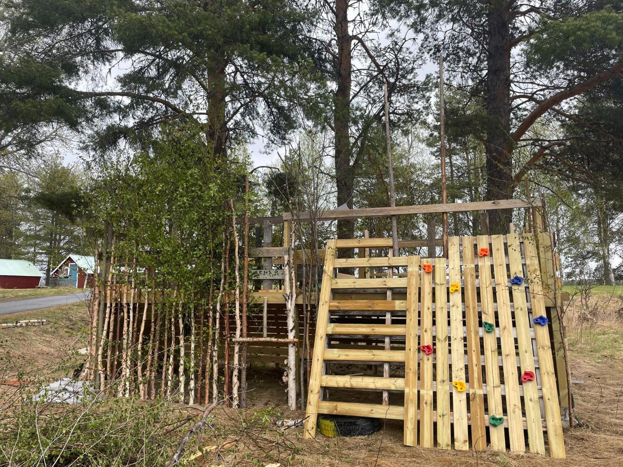 Trollforsen Camping & Cottages Gargnäs Exterior foto